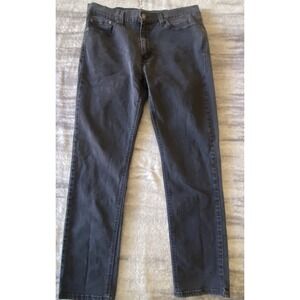 Levi's 559 Relaxed Straight Fit Stretch Rugged Black Denim Jeans Mens Sz 33x 32